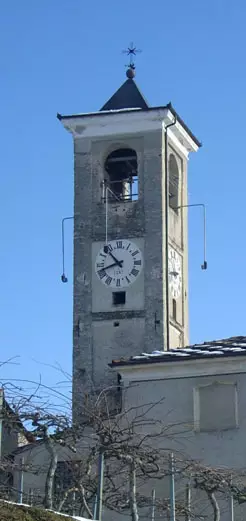 Il campanile della chiesa vecchia